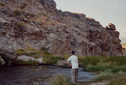 Hot Creek Fly Fishing