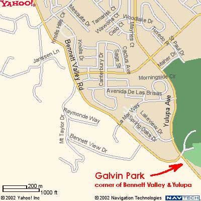 Galvin Park - Bennett/Yulupa intersection